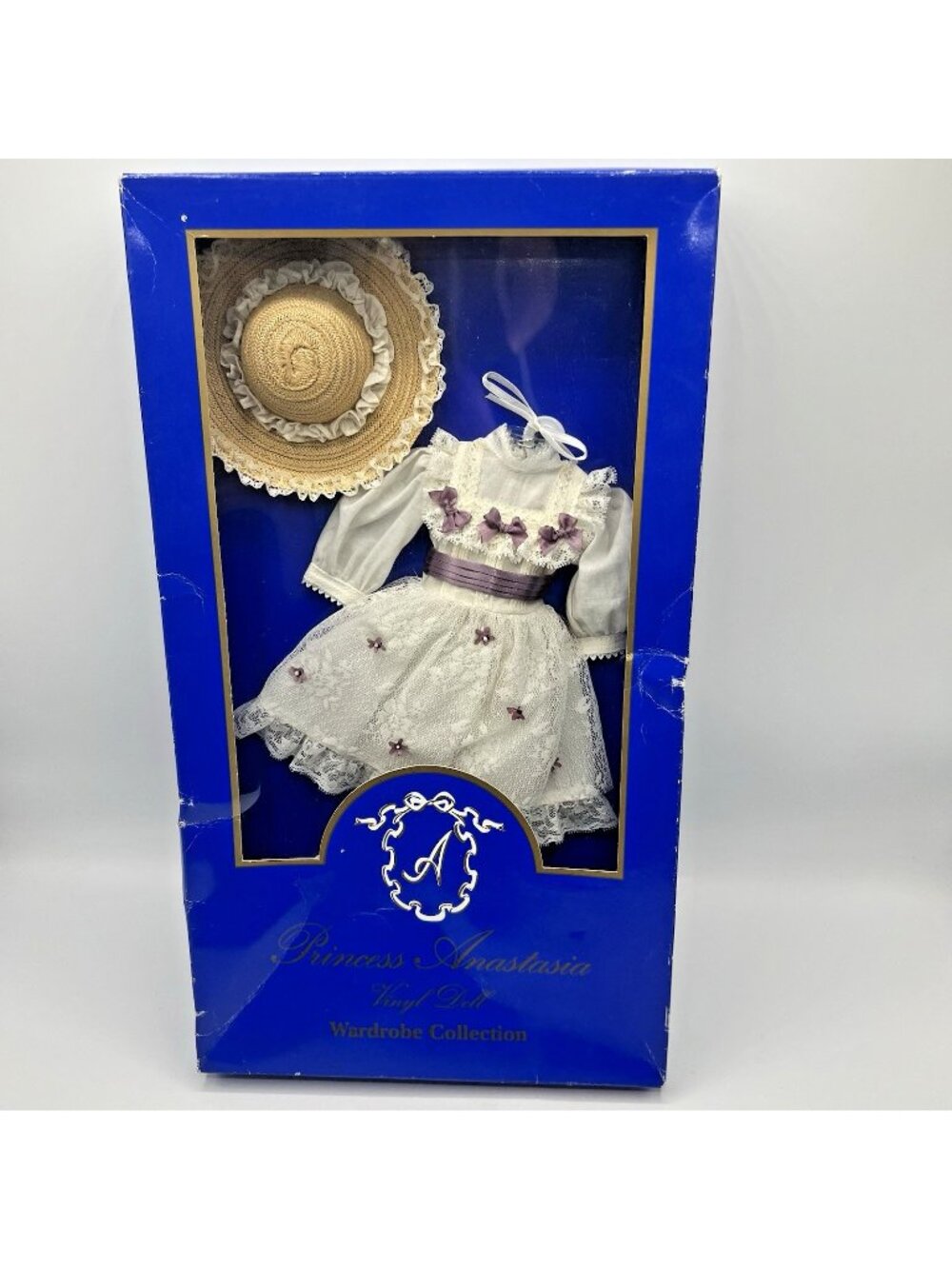 Franklin Mint Princess Anastasia Doll Complete Outfit White Lace Dress